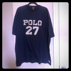 Polo Ralph Lauren T-shirt blue Navy 2XLT